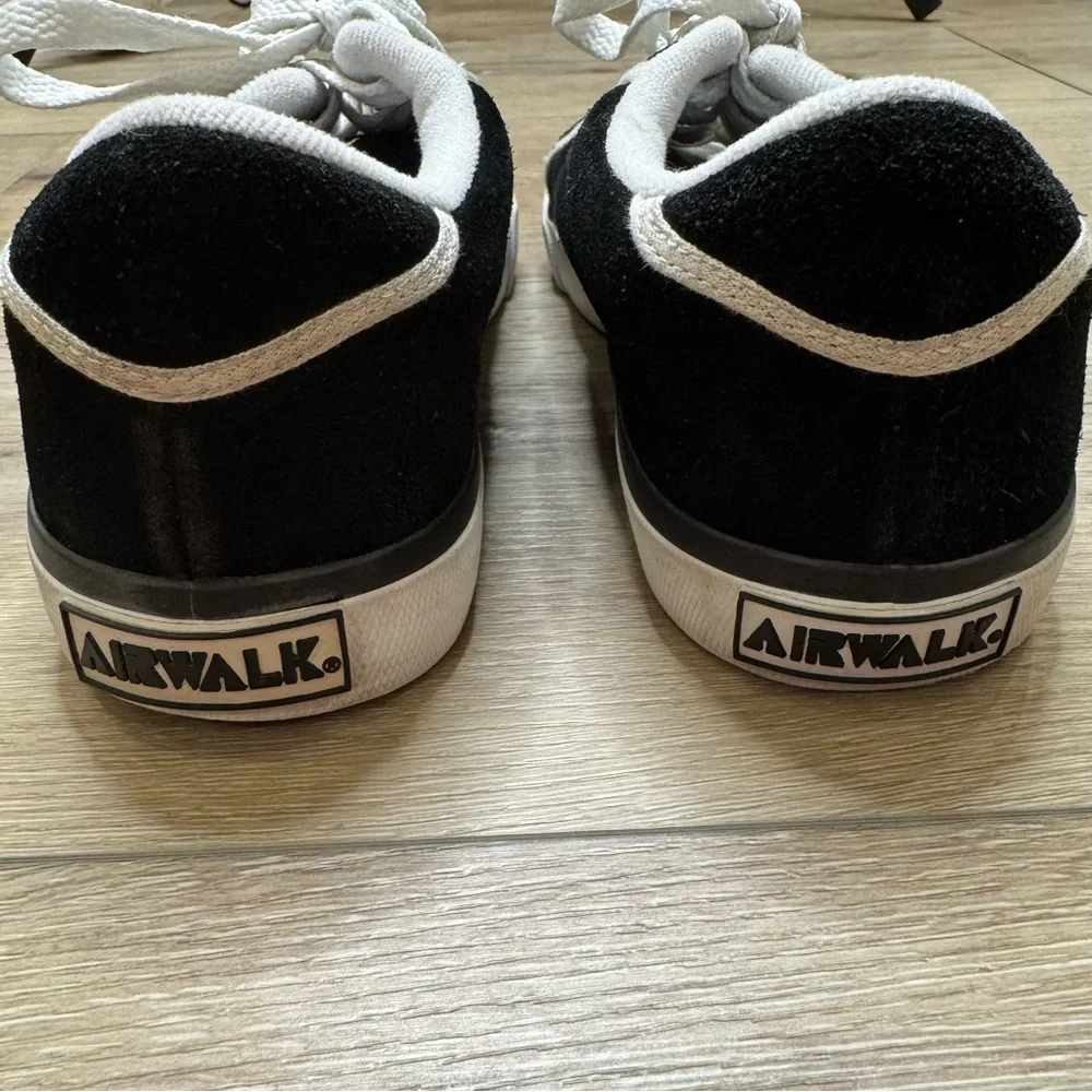 VINTAGE Y2K AIRWALK Sneakers Black & White Casual Sneakers Men’s Size 8.5 - Picture 3 of 14